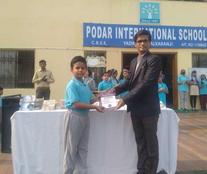 Book Donation to school library - 2022 - ichalkaranji